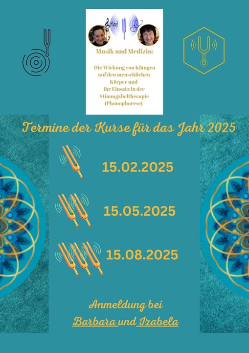Kurs/Workshop: "Die Wirkung von Klängen auf den menschlichen Körper